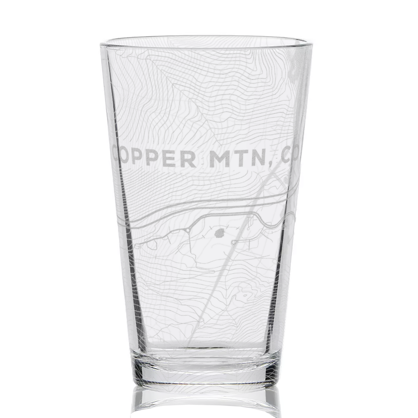 COPPER MTN, CO Pint Glass by Lumengrave