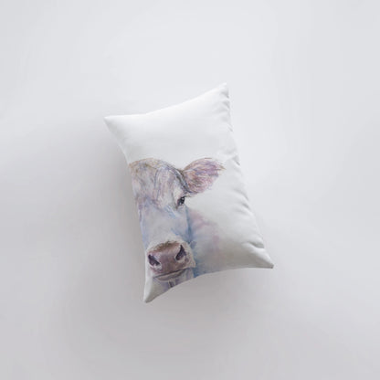 Cow Farmhouse Throw Pillow