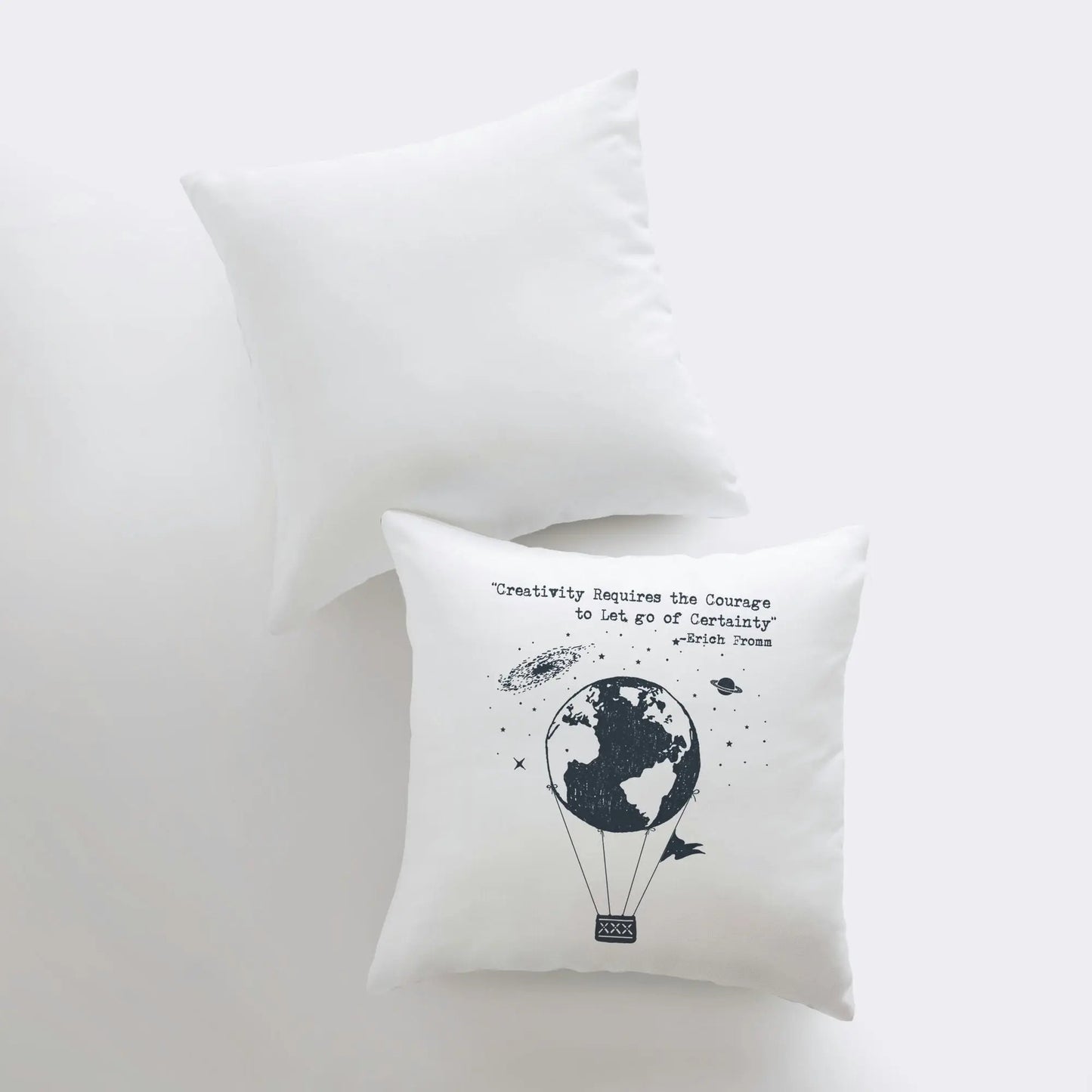 Creativity Requires Courage Throw Pillow