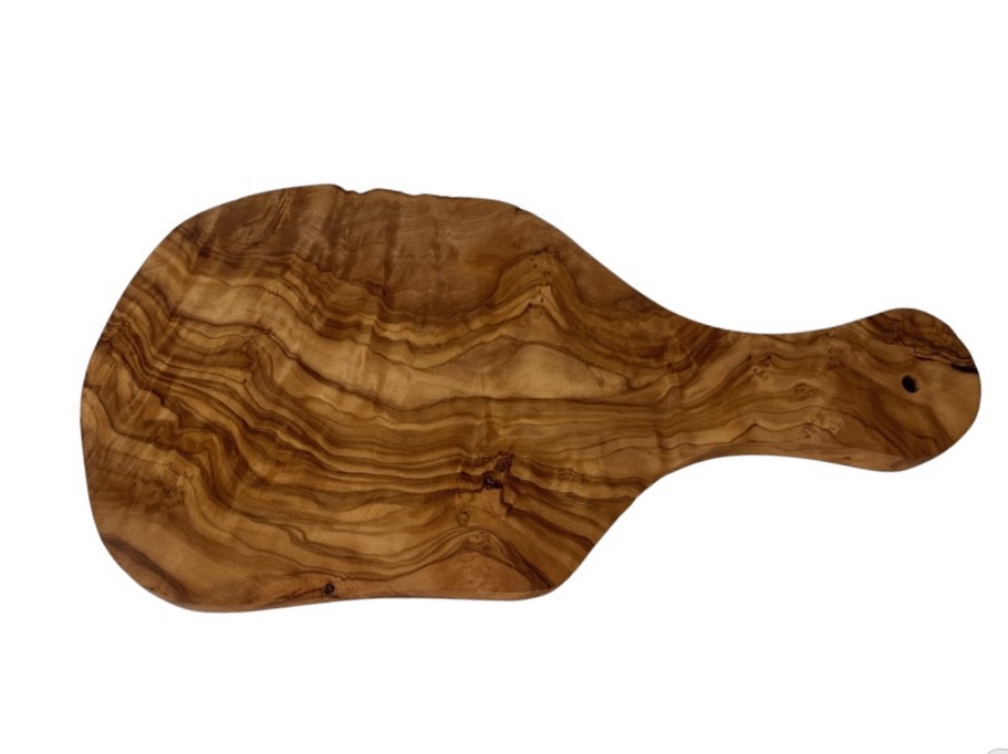 Original Olive Wood Cutting Board with Handle by Choixe