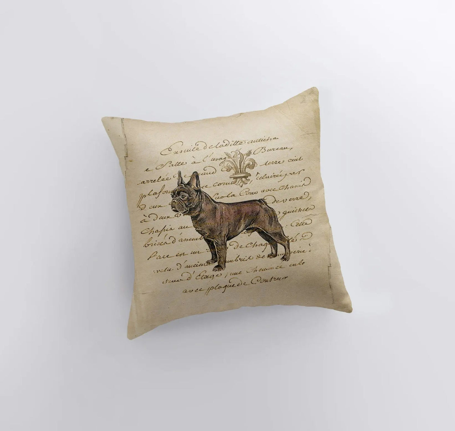 French Bull Dog Throw Pillow