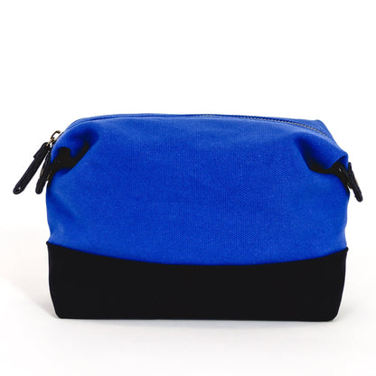 Travel Toiletry Bag - Eternal Optimist in Cobalt Blue by FourFour Co