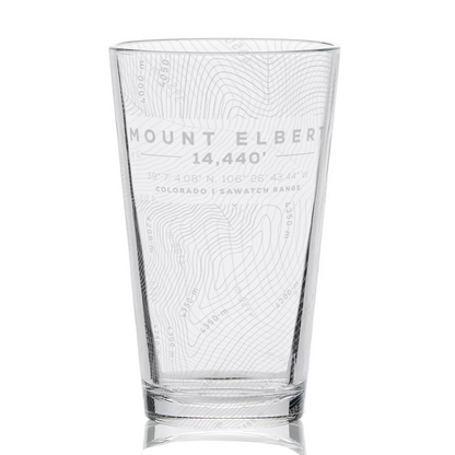 COLORADO 14ers Pint Collection by Lumengrave