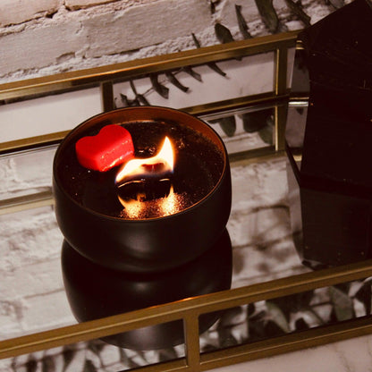 Positivity Attractor Bonfire Candle – Uplifting Aromatherapy Candle