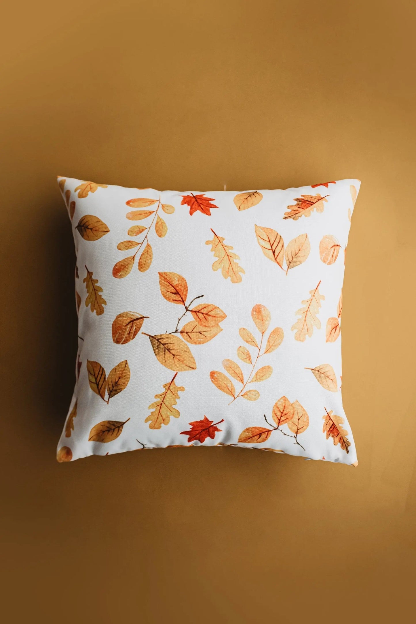 Fall Leaves Throw Pillow