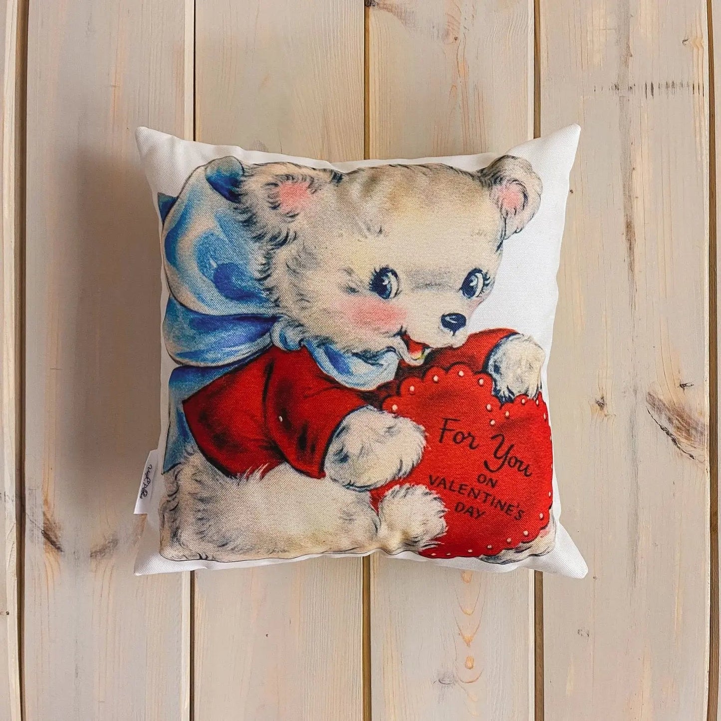 For You on Valentines Day Throw Pillow