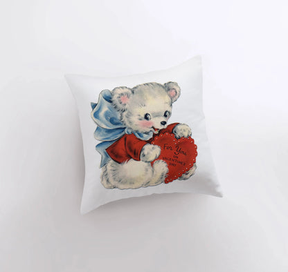 For You on Valentines Day Throw Pillow