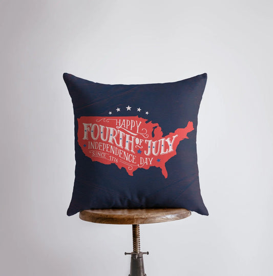 Fourth of July Throw Pillow