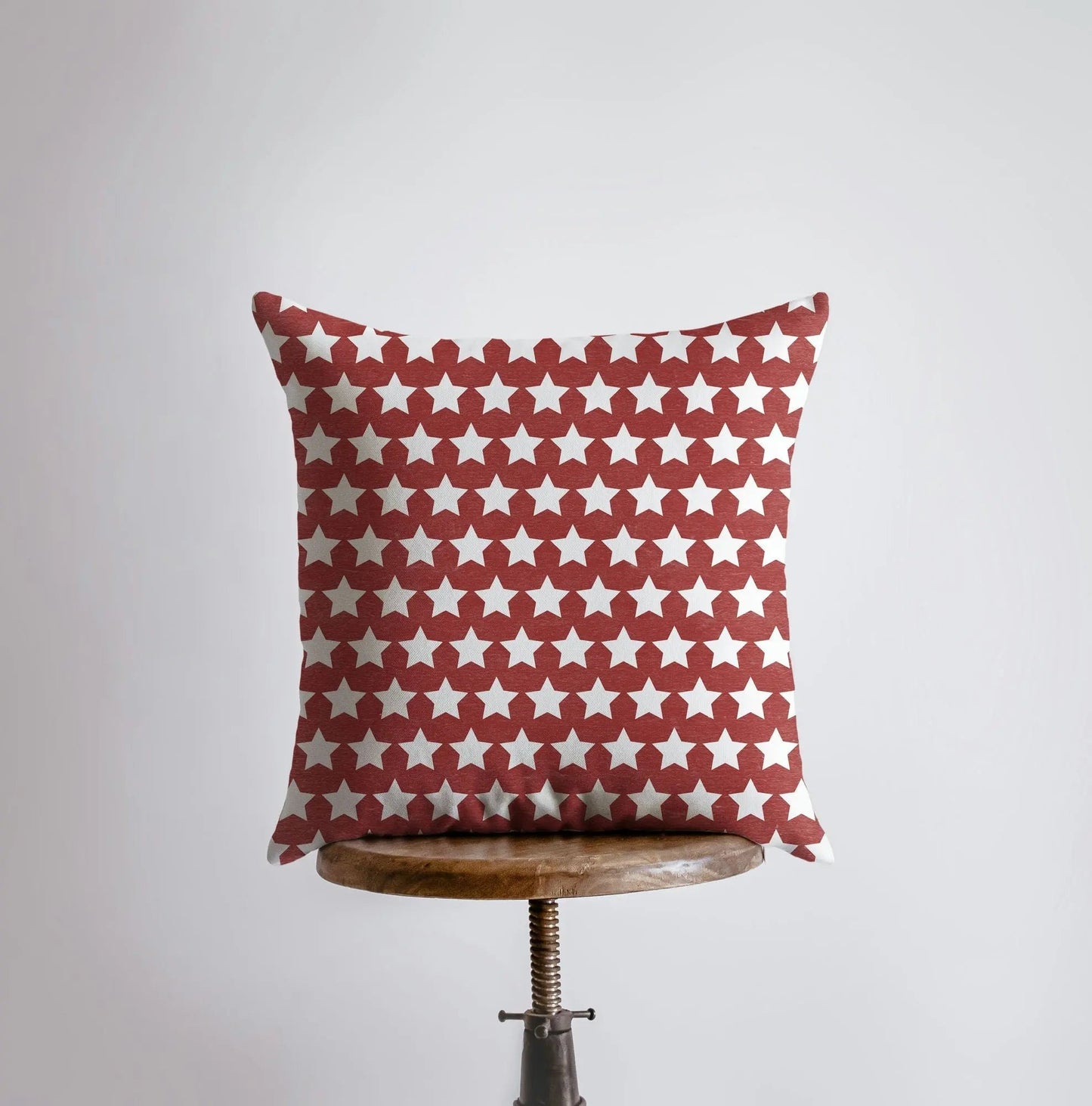 Fourth of July Stars Throw Pillow