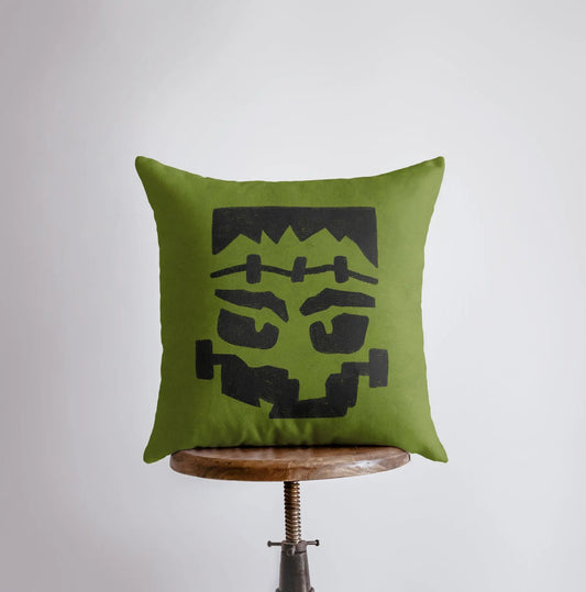 Frankenstein's Monster Throw Pillow