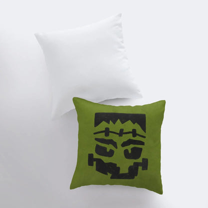 Frankenstein's Monster Throw Pillow