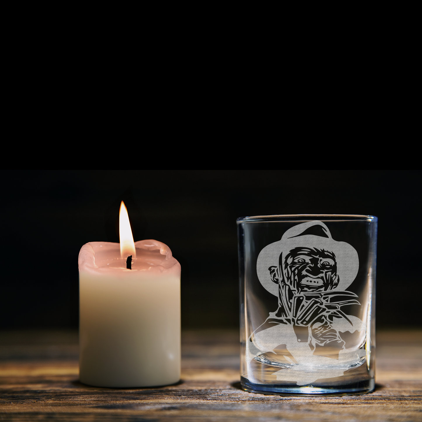 FREDDY KRUEGER Shot Glass by Lumengrave