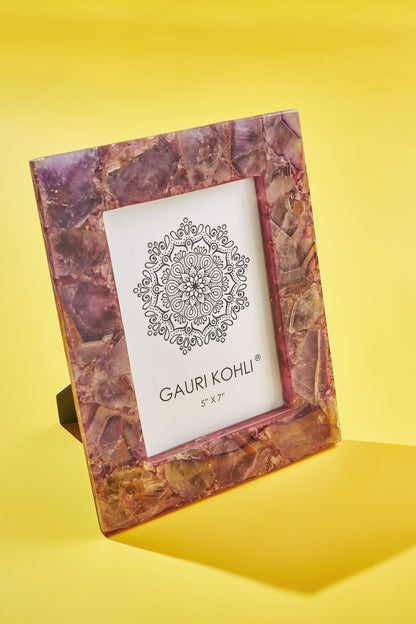 Cherish Amethyst Picture Frame by GAURI KOHLI