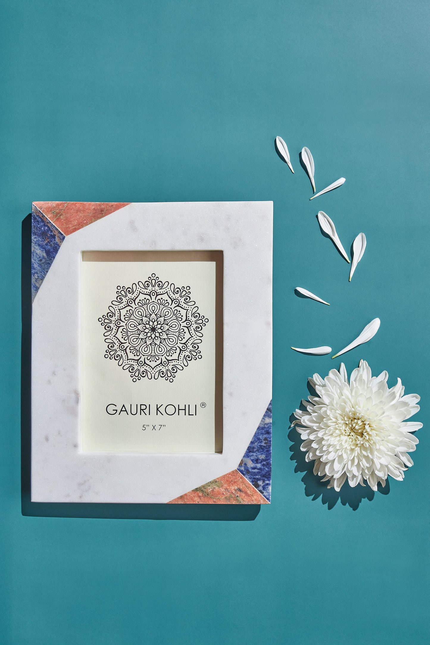 Calista Marble Picture Frame by GAURI KOHLI