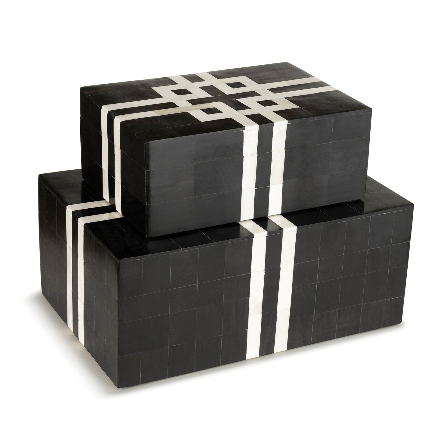 Bindra Decorative Boxes, Set of 2 by GAURI KOHLI