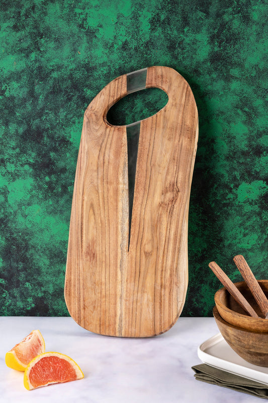 Beatrix Wood Serving Board, 16" by GAURI KOHLI