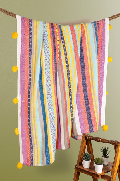 Chelsea Throw Blanket, 70X70 by GAURI KOHLI