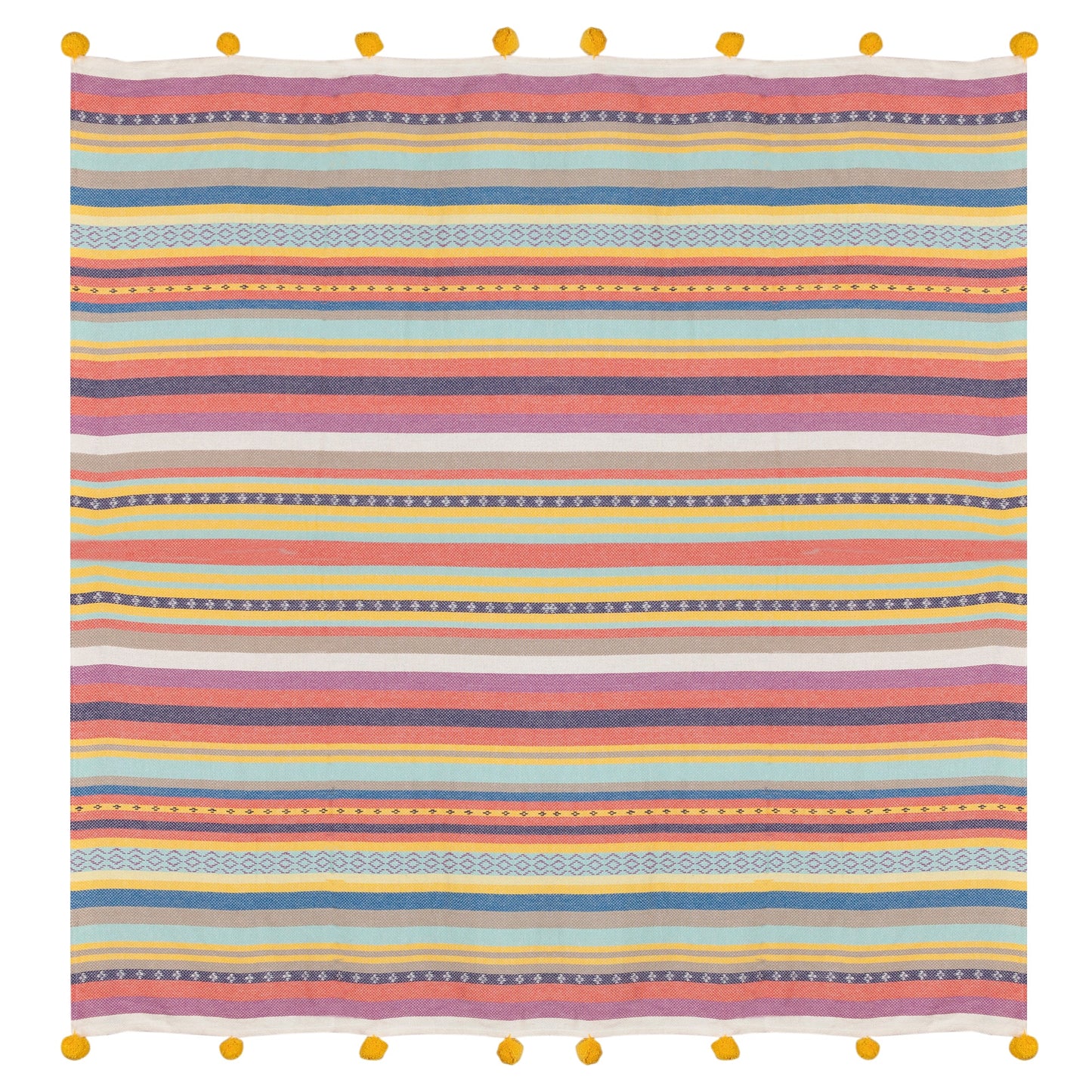 Chelsea Throw Blanket, 70X70 by GAURI KOHLI