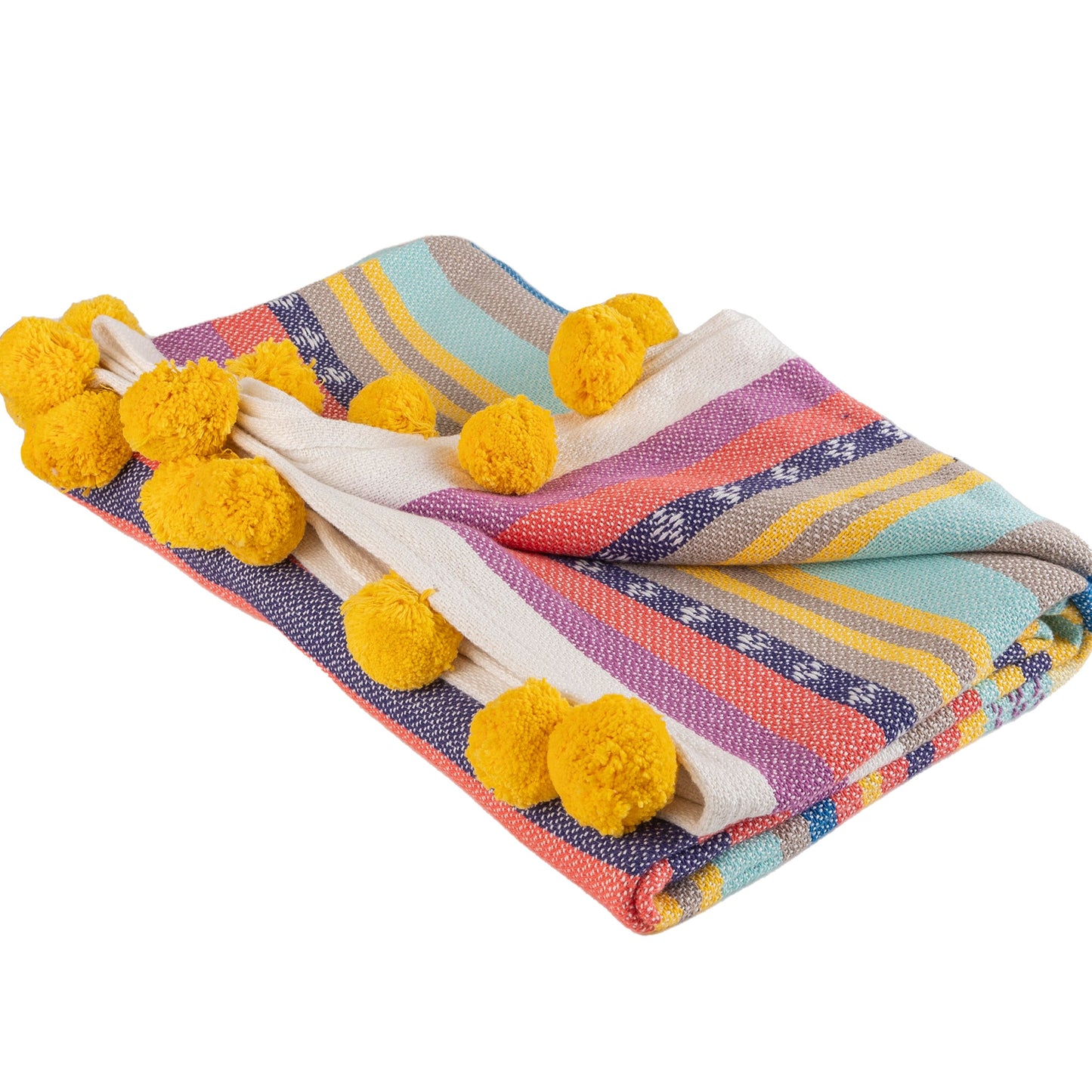 Chelsea Throw Blanket, 70X70 by GAURI KOHLI