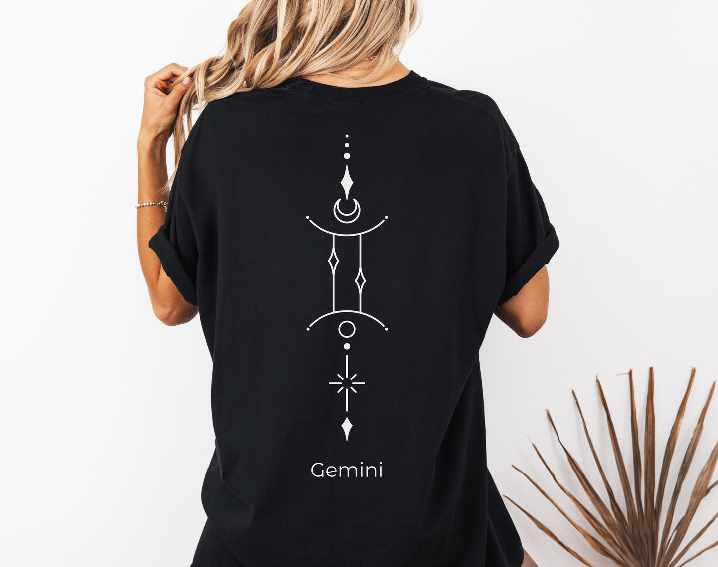 Zodiac Signs Minimalistic Graphic Tee by All The Right Perks LLC