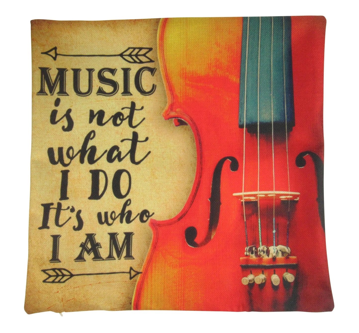 Music Lovers Throw Pillow