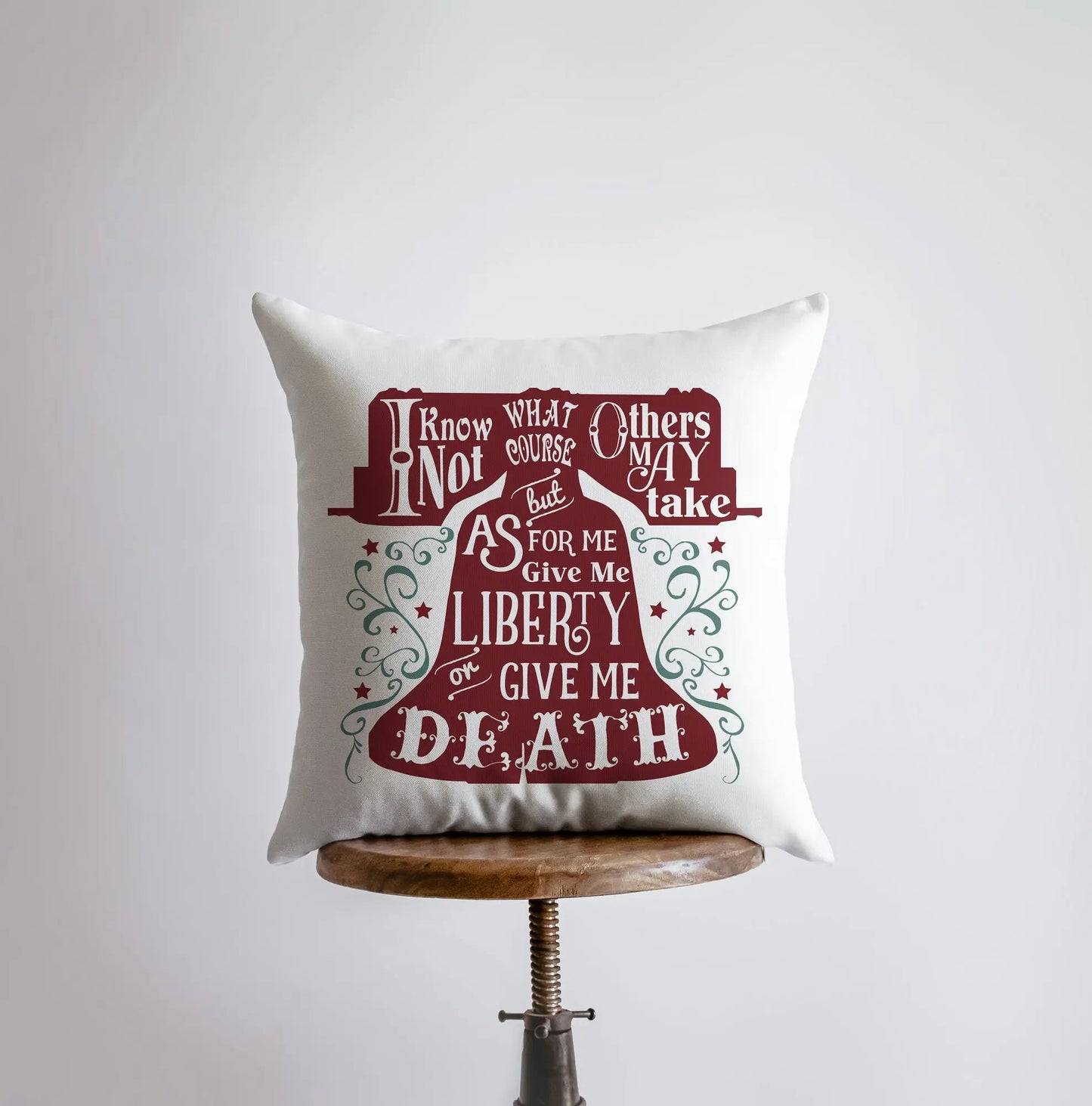 Give me Liberty Throw Pillow