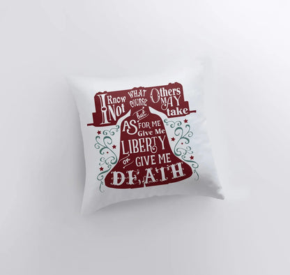 Give me Liberty Throw Pillow