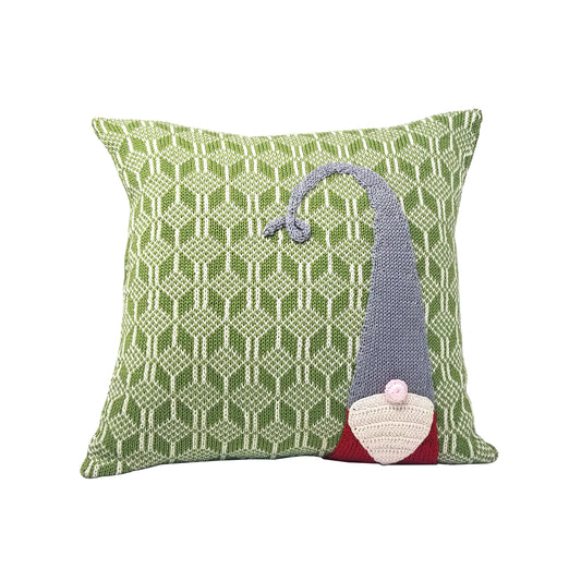 Gnome 12" Pillow by Melange Collection