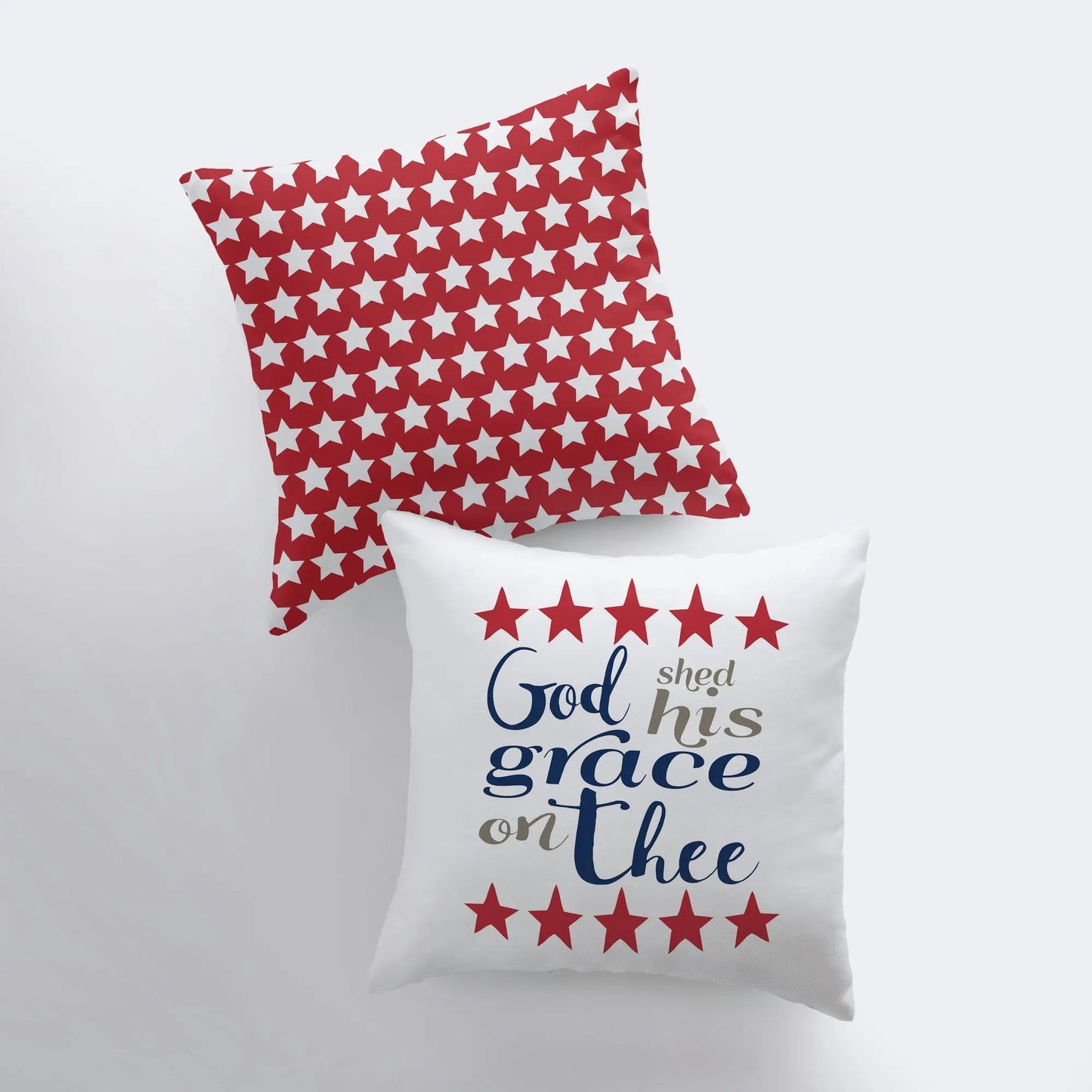 Gods Shed His Grace on Thee Throw Pillow