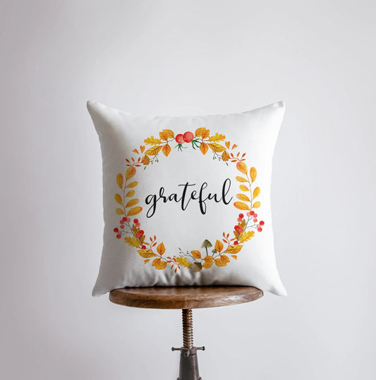 Grateful Throw Pillow