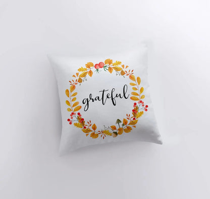 Grateful Throw Pillow