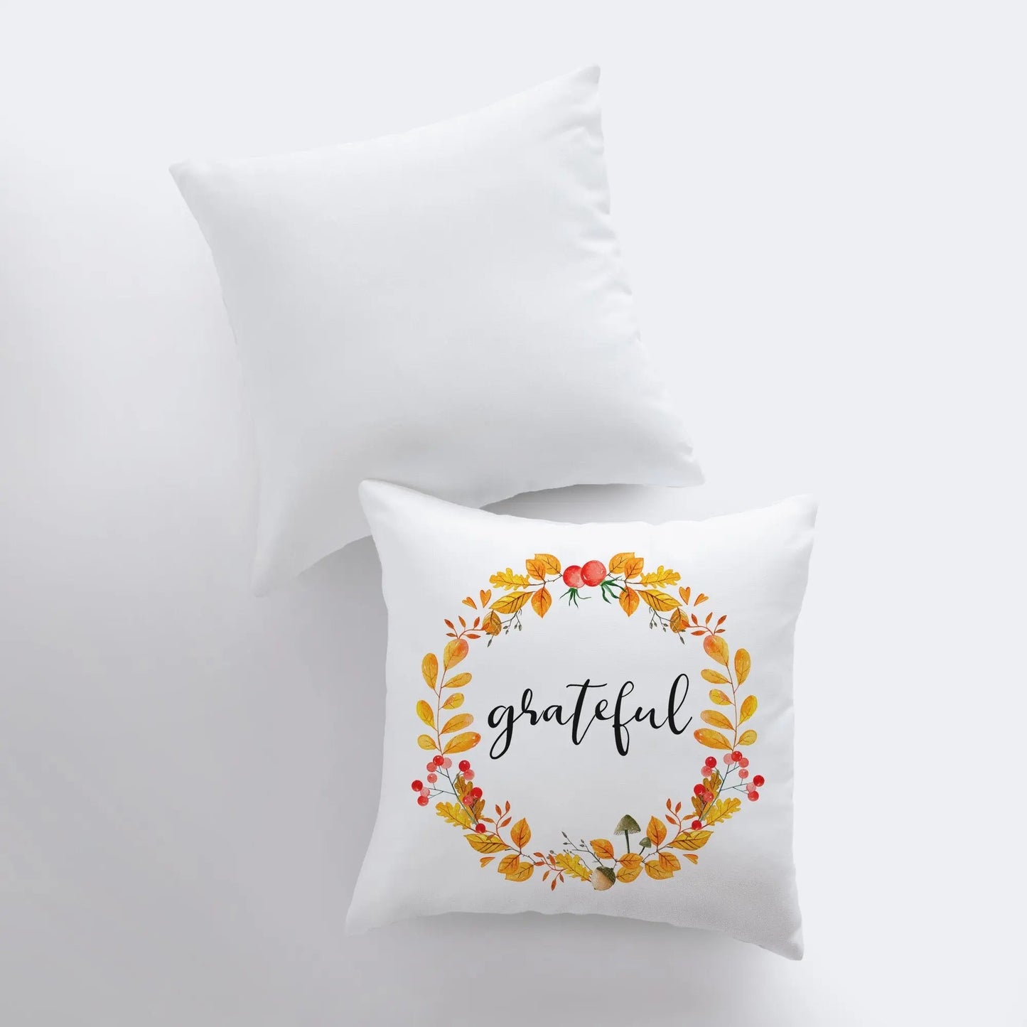 Grateful Throw Pillow