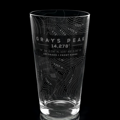 COLORADO 14ers Pint Collection by Lumengrave