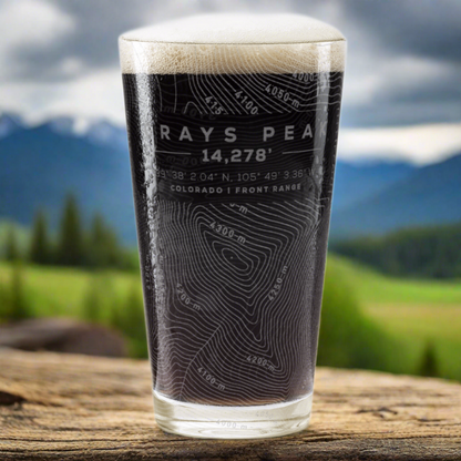 COLORADO 14ers Pint Collection by Lumengrave