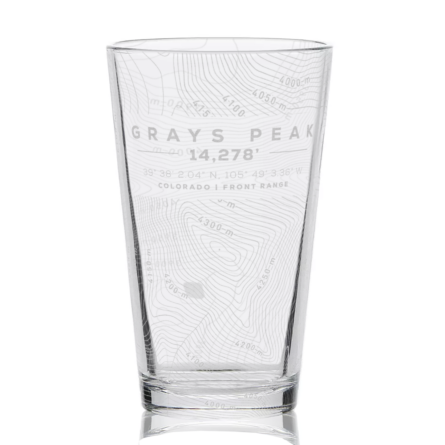 COLORADO 14ers Pint Collection by Lumengrave