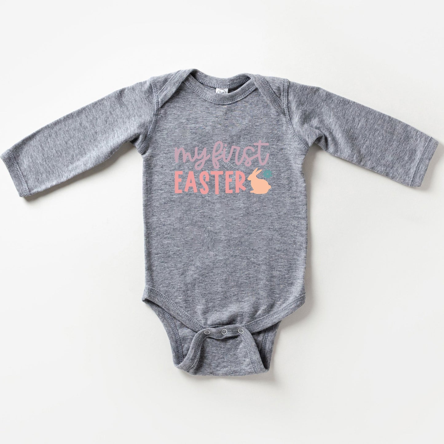 My First Easter Bunny Baby Long Sleeve Onesie