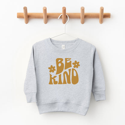 Be Kind Daisies | Toddler Sweatshirt by The Juniper Shop