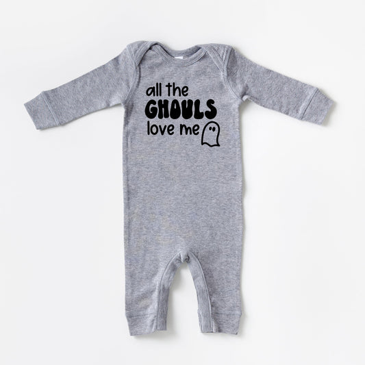 All The Ghouls Ghosts | Baby Romper by The Juniper Shop