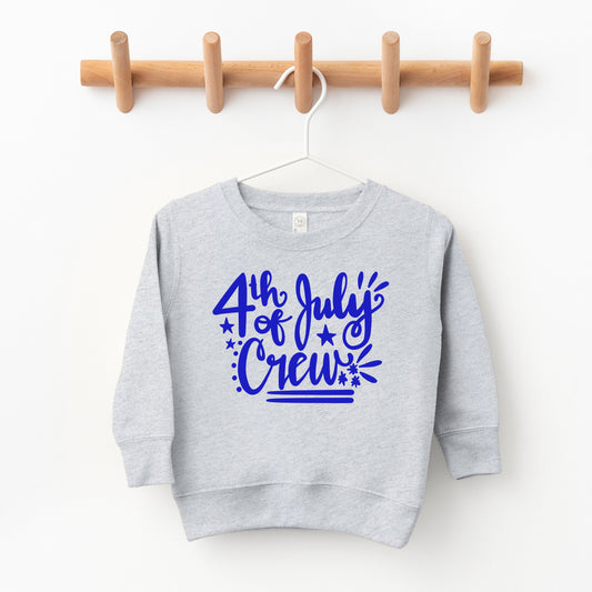 4th Of July Crew | Toddler Sweatshirt by The Juniper Shop