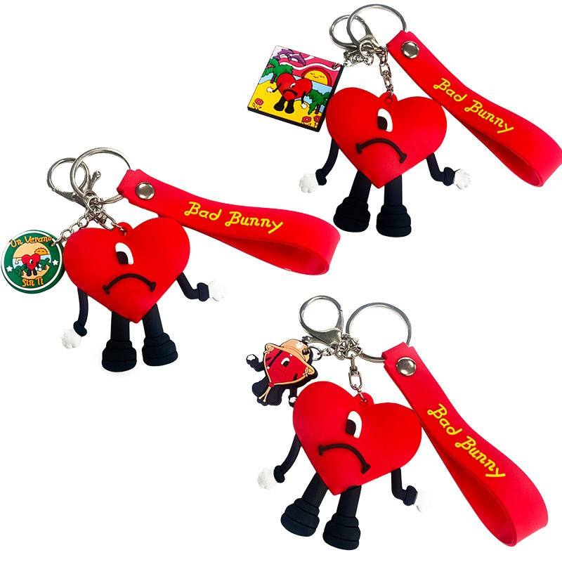 Fashionable Bad Bunny Keychain. by Plushy Planet