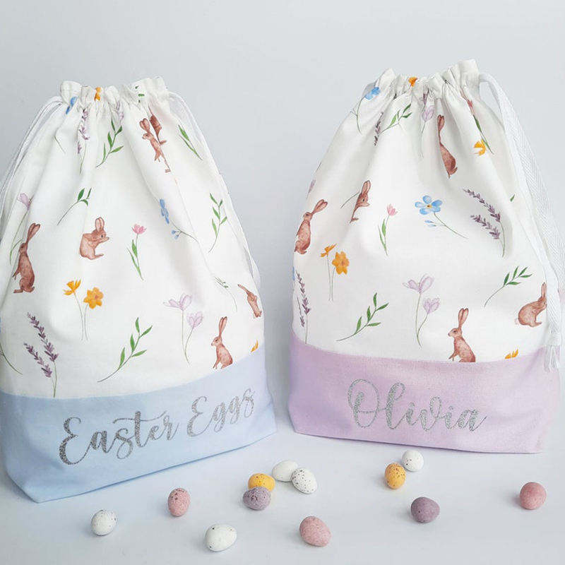 Easter Candy Bags: Kids' Sublimated Delight by Plushy Planet