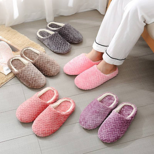 Cozy Plush Women's Indoor Slippers by Plushy Planet