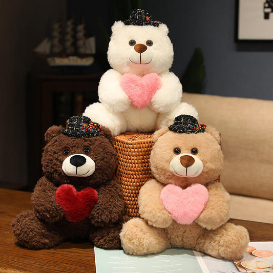 Adorable Valentine's & Mother's Day Plush Teddy by Plushy Planet