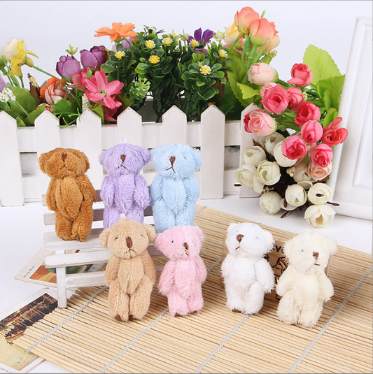 Affordable 6cm Teddy Bear Keychain by Plushy Planet