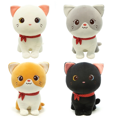 24cm Squishy Kawaii Cat Plush Toy by Plushy Planet