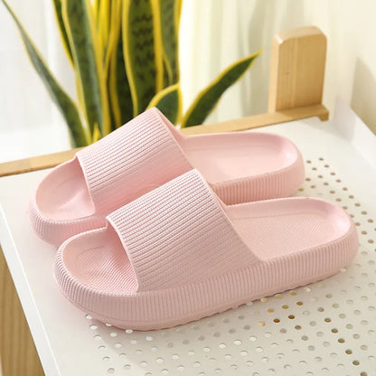 Quick-drying non-slip shower slippers. by Plushy Planet