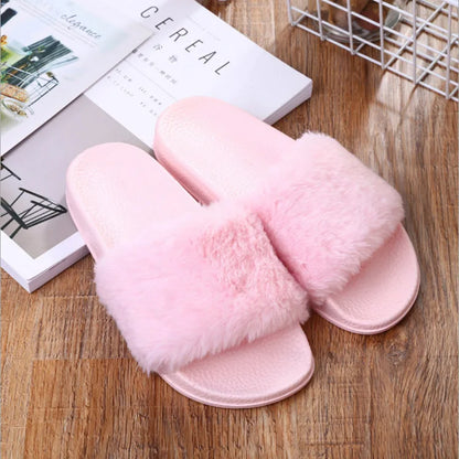 Cozy Plush Slides: Stylish, Sustainable. by Plushy Planet