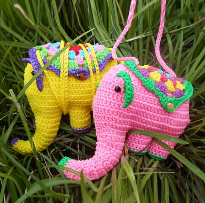 Crochet Baby Toys: Adorable Elephant & Octopus for Girls by Plushy Planet