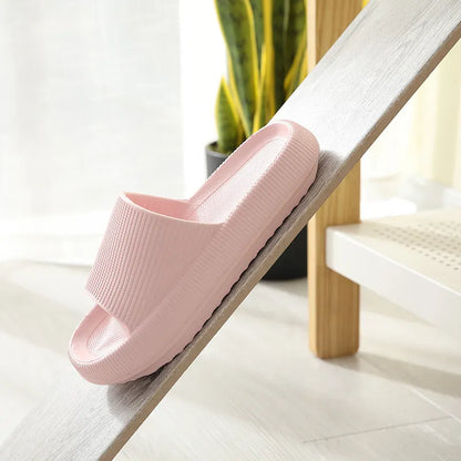 Quick-drying non-slip shower slippers. by Plushy Planet