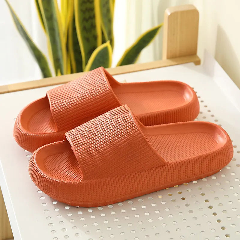 Quick-drying non-slip shower slippers. by Plushy Planet